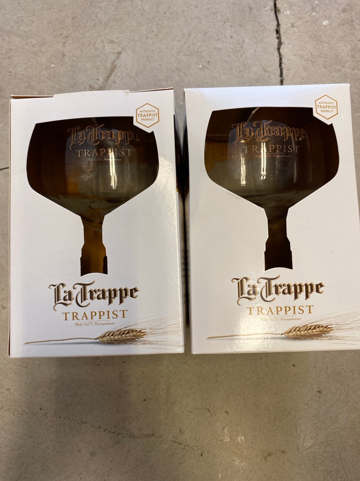 La Trappe glazen nieuw, Ophalen of Verzenden