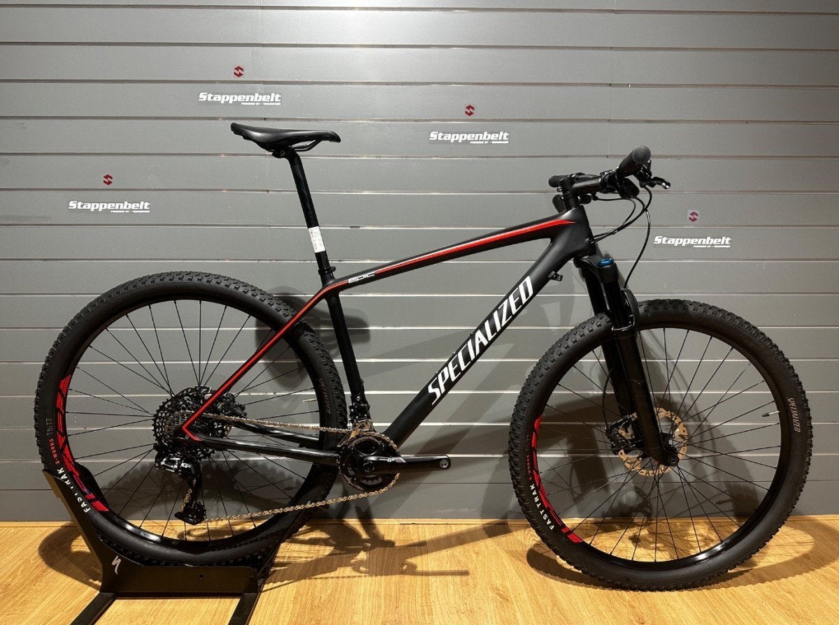 Specialized Epic HT 29 Heren Zwart wit rood L, Gebruikt, -, Heren, -