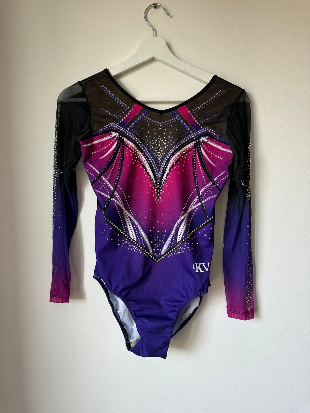 KV leotards, one of kind, maat AM, paars en roze, Sport en Fitness, Maat 36 t/m 42, Ophalen of Verzenden, Nieuw, Turnpak(je)