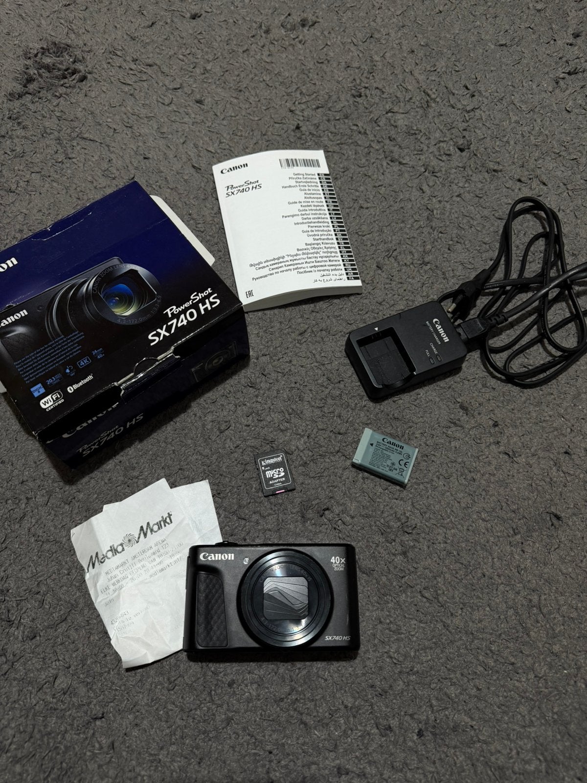 Canon powershot sx740 hs, Audio, Tv en Foto, Fotocamera's Digitaal, Ophalen of Verzenden, Gebruikt, Canon, 8 keer of meer