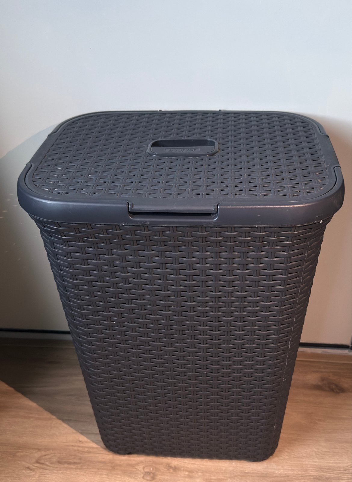 Curver Wasmand - Donkergrijs - Zo goed als nieuw, Ophalen, Zo goed als nieuw, 1200 tot 1600 toeren, Minder dan 85 cm
