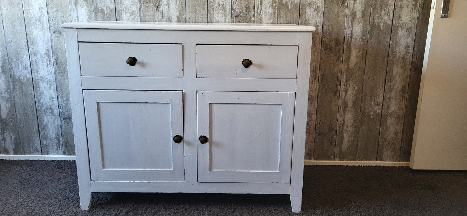 Kast commode wit, Ophalen