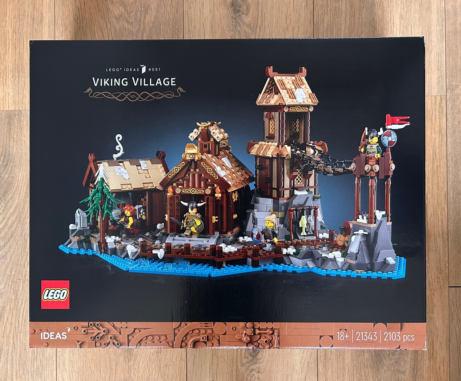 🆕 “NIEUW” LEGO 21343 IDEAS Vikingdorp (MiSB), Lego, Nieuw, Ophalen of Verzenden, Ideas