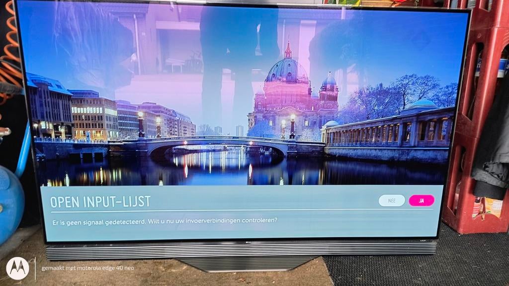 LG OLED TV  55, OLED, Ophalen of Verzenden, Zo goed als nieuw, 100 Hz