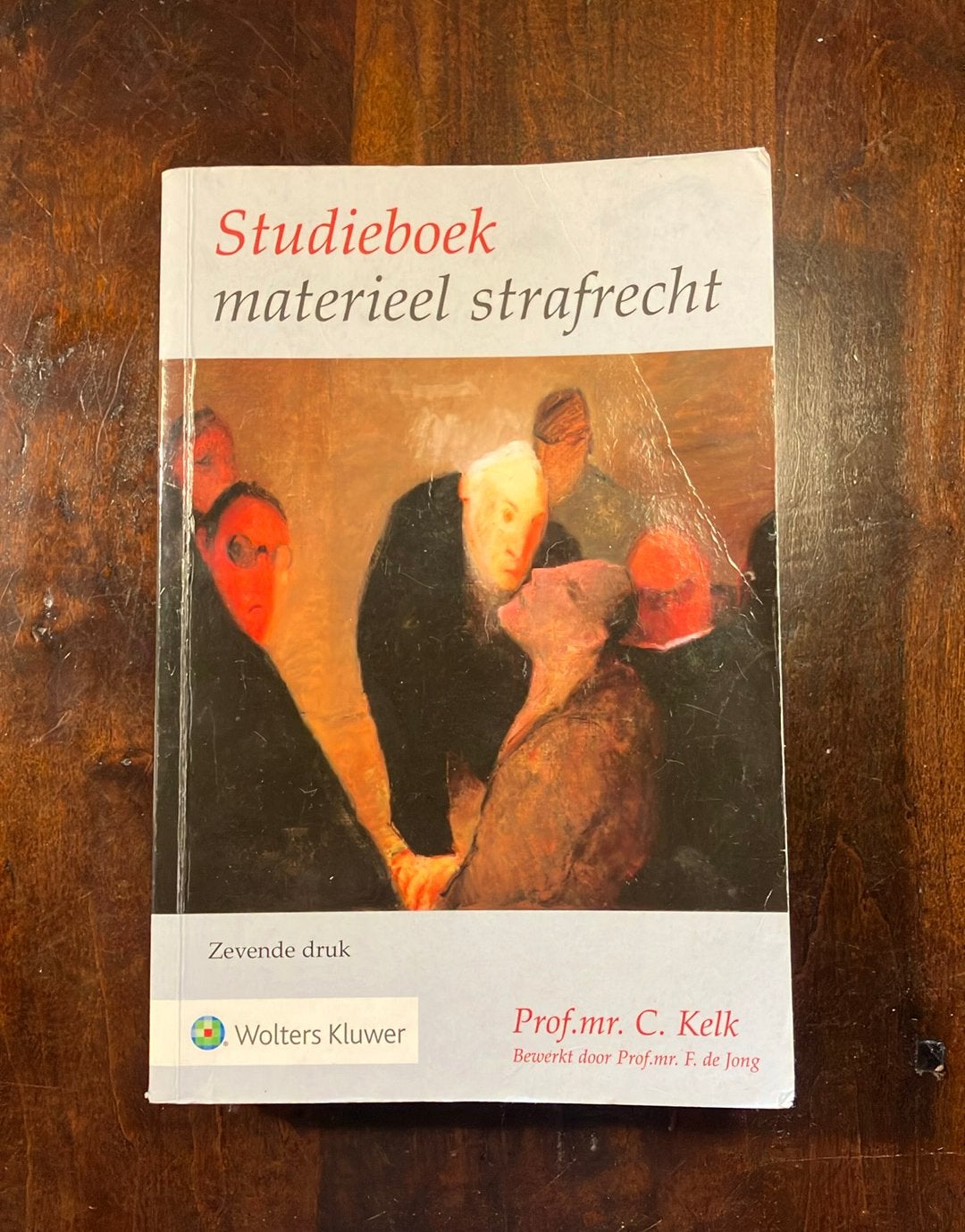 Studieboek materieel strafrecht, Boeken, Ophalen of Verzenden, Zo goed als nieuw, Prof. mr. C. Kelk