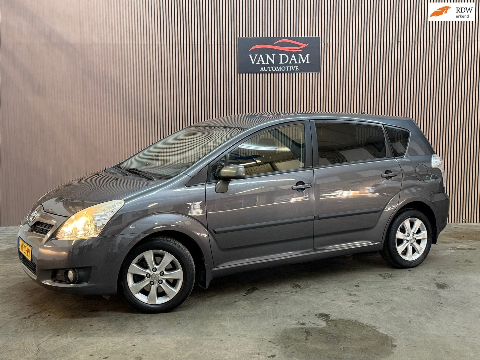 Toyota Verso 1.6 VVT-i Luna 2008 NAP CRUISE CLIMA AIRCO PDC, Auto's, Gebruikt, Zwart, 4 cilinders, Origineel Nederlands
