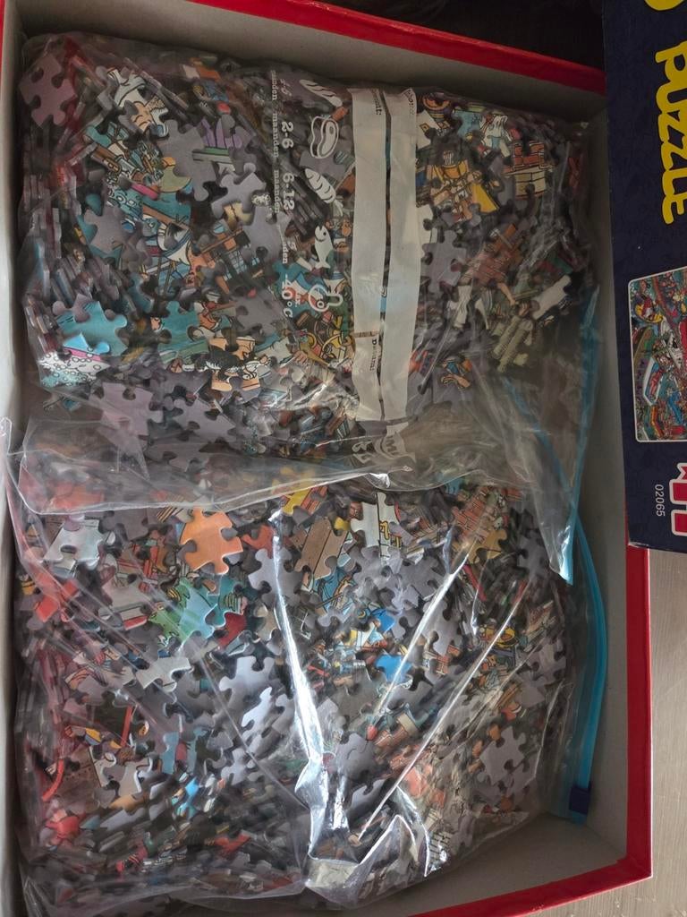 Jan van Haasteren Puzzel 1500 stukjes - De Haven, Ophalen, 500 t/m 1500 stukjes, Gebruikt, Legpuzzel