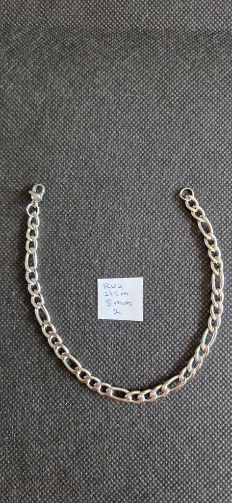 Stpere armband, Sieraden, Tassen en Uiterlijk, Armbanden, Ophalen of Verzenden, Nieuw, Zilver, Staal