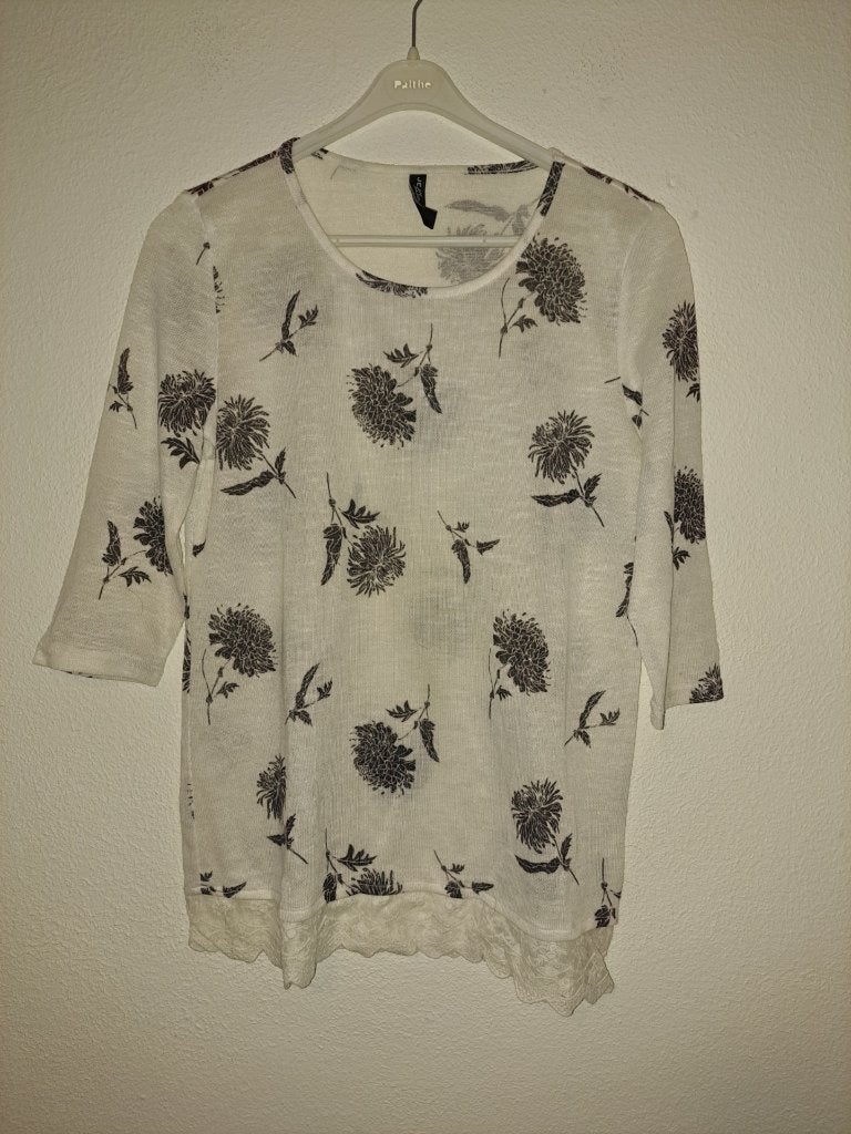 witte jean pascale tuniek maat s, Kleding | Dames, Wit, Ophalen of Verzenden, Zo goed als nieuw, Jean Pascale