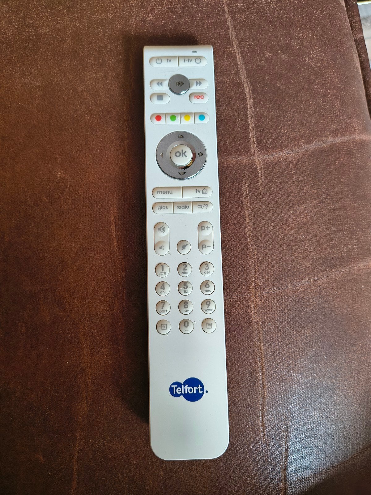 Telfort afstandsbediening, Audio, Tv en Foto, Afstandsbedieningen, Ophalen of Verzenden, Zo goed als nieuw, Origineel, Tv