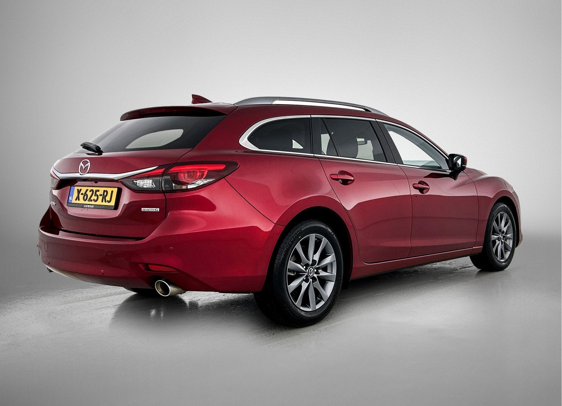 Mazda 6 Sportbreak 2.0 SkyActiv-G 165 Centre-Line Navigatie, Auto's, Stof, Gebruikt, 4 cilinders, 6 sportbreak