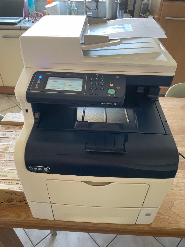Xerox Workcentre 6605  kleuren printer incl originele toners, Ophalen, Xerox, Printer, Zo goed als nieuw