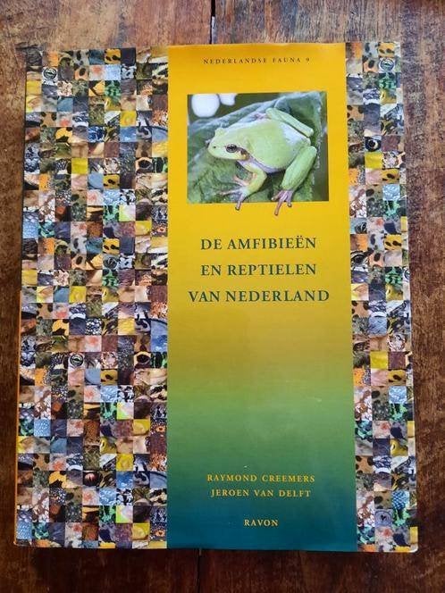 De amfibieën en reptielen van Nederland + CD. R. Creemers, Ophalen of Verzenden, Zo goed als nieuw, Creemers & Van Delft