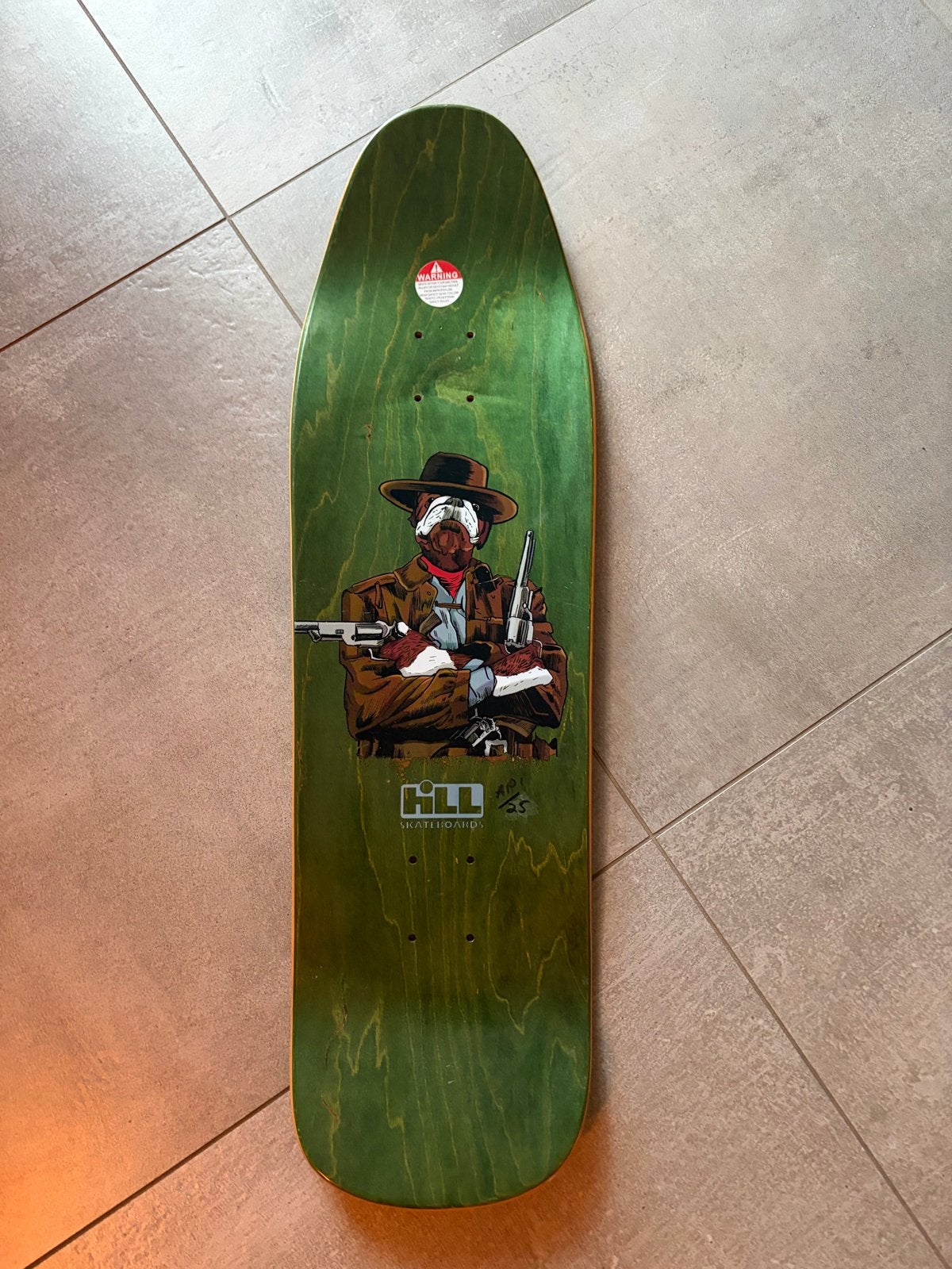 Frankie Hill Powell Paralta Santa Cruz H Street -wall hanger, Ophalen of Verzenden, Nieuw, Skateboard