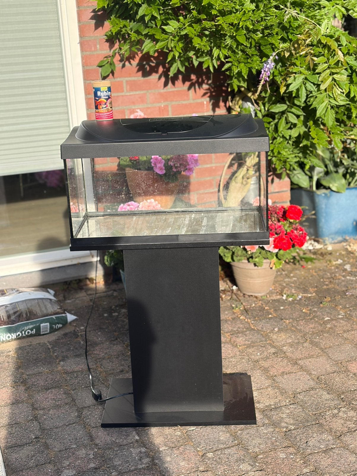 Aquarium, Dieren en Toebehoren, Ophalen, Zo goed als nieuw, Leeg aquarium