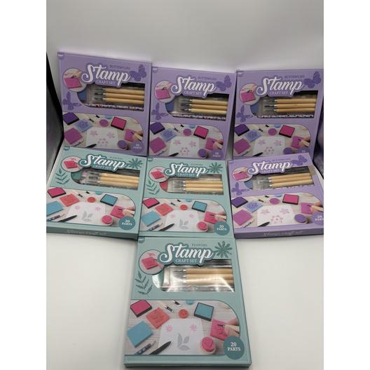 Partijhandel Stamp Craft Sets – 7 Stuks – Nieuw, Nieuw, Ophalen of Verzenden, A, A
