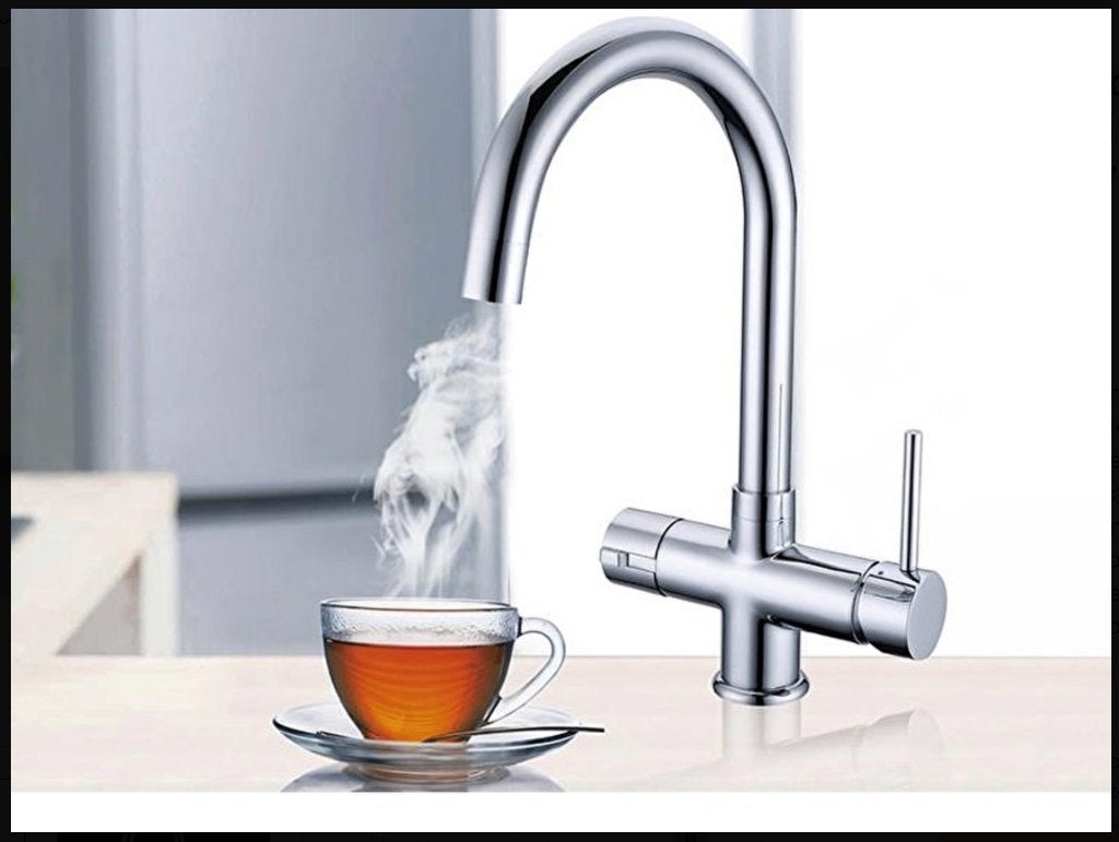 Kokend Water Kraan met Boiler & filter, Overige typen, Ophalen of Verzenden, Metaal, Overige merken