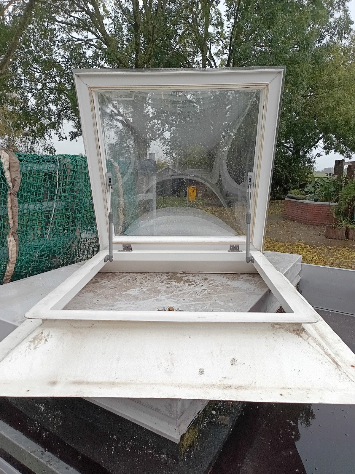 Daktoetreding, daktoegang,, Ophalen, Hout, 75 tot 150 cm, Raamkozijn