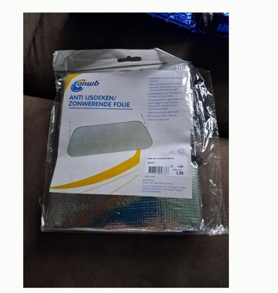 Zonnescherm auto's en ijsdeken, Ophalen, Nieuw