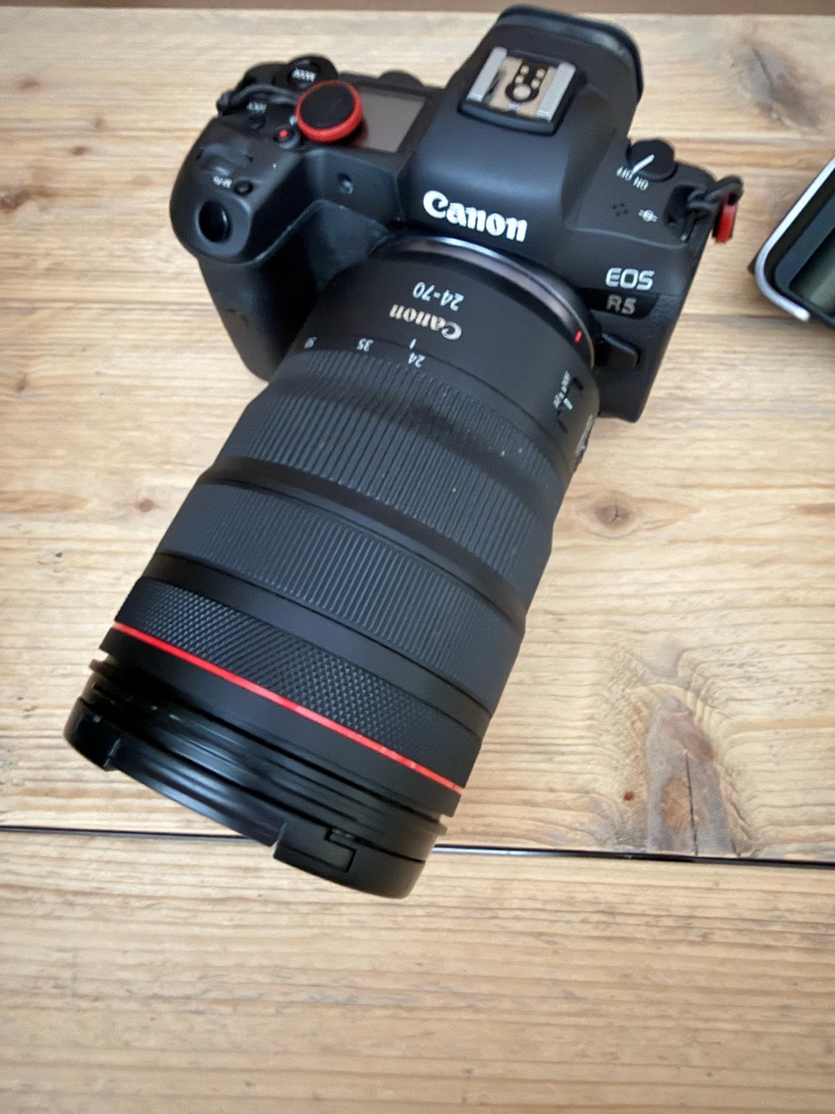 Canon RF 24-70mm F2.8 L IS USM Objectief, Audio, Tv en Foto, Ophalen, Canon, Autofocus, Canon RF