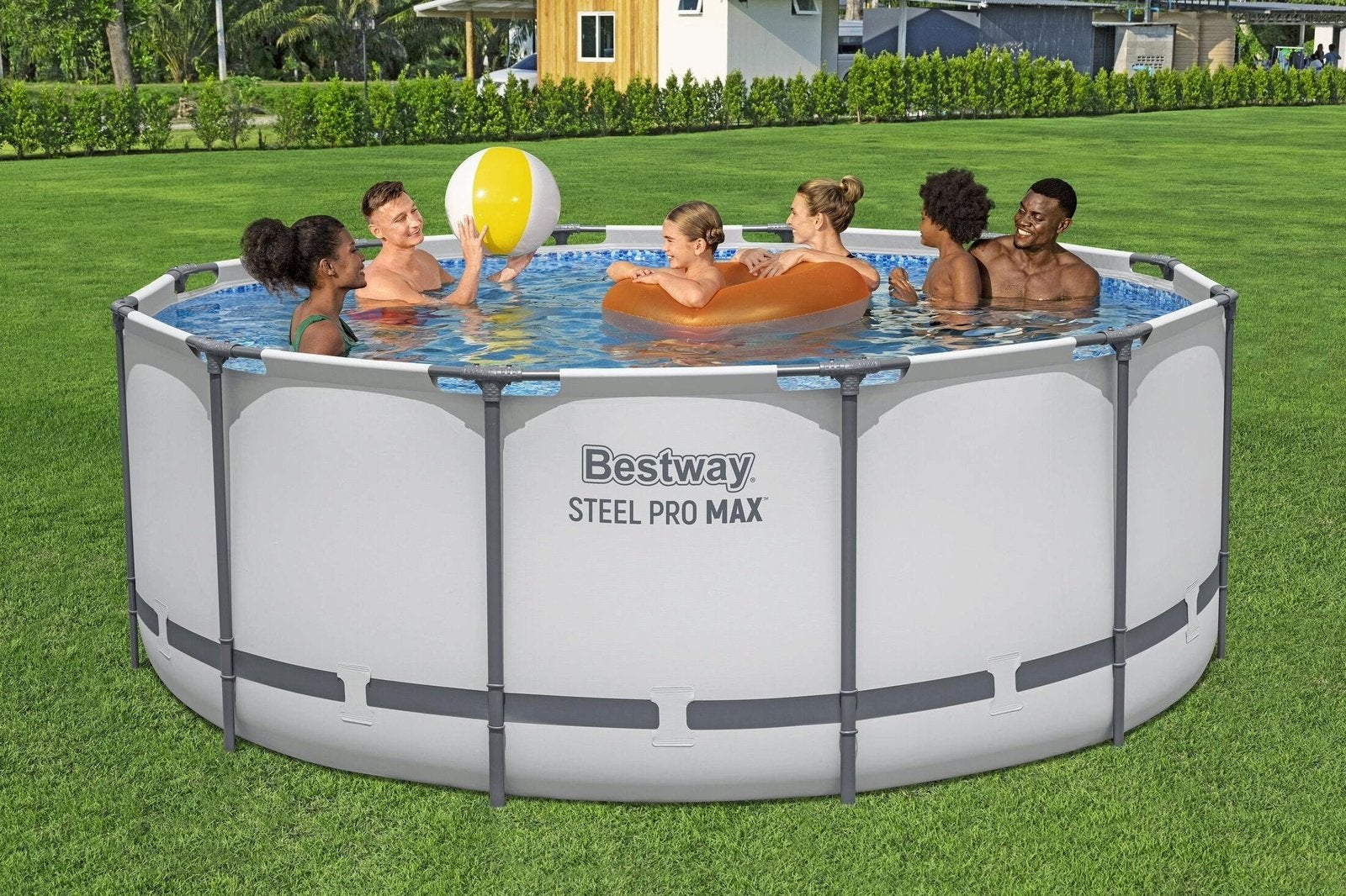 Bestway zwembad 366x122cm (Nieuw), Tuin en Terras, Ophalen, Nieuw, Opzetzwembad, Rechthoekig