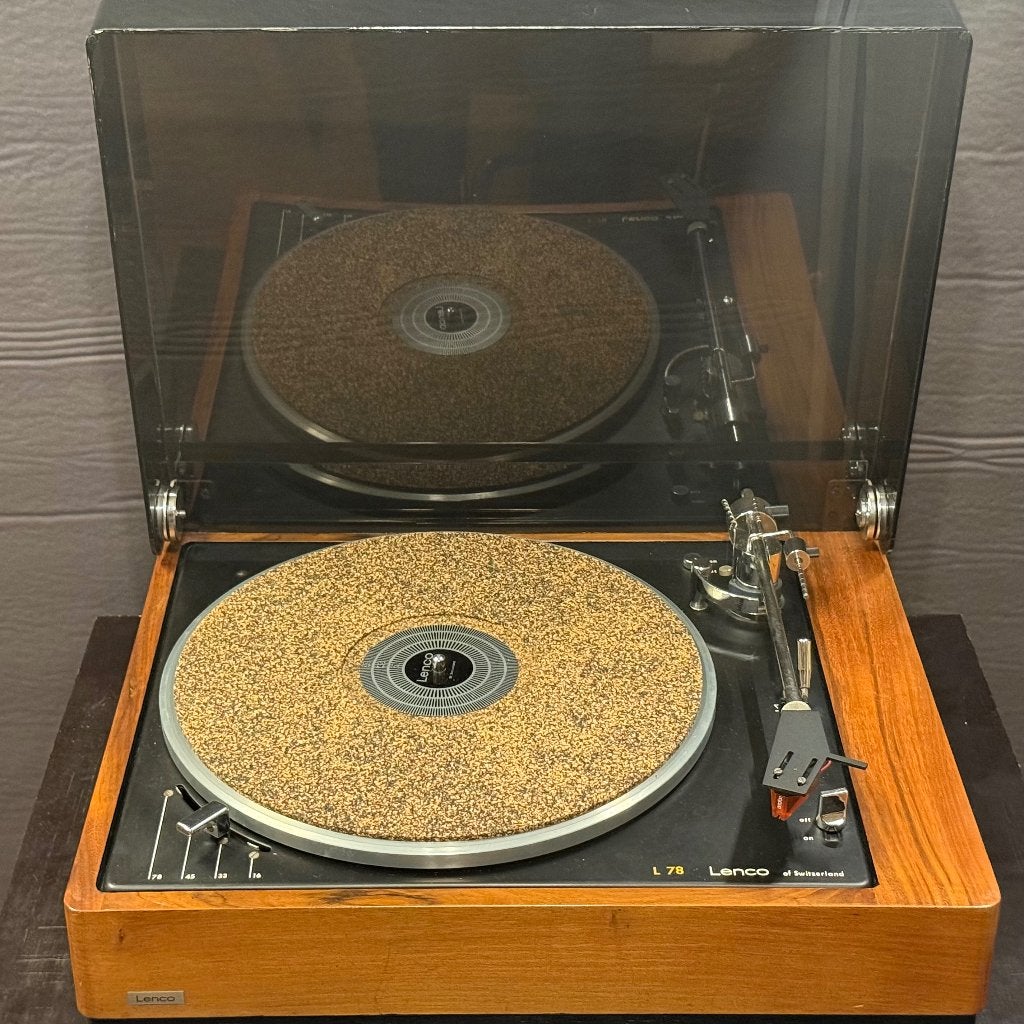 Lenco L78 - Ortofon 2M bronze - Swiss classic platenspeler, Ophalen, Refurbished, Platenspeler, Overige merken