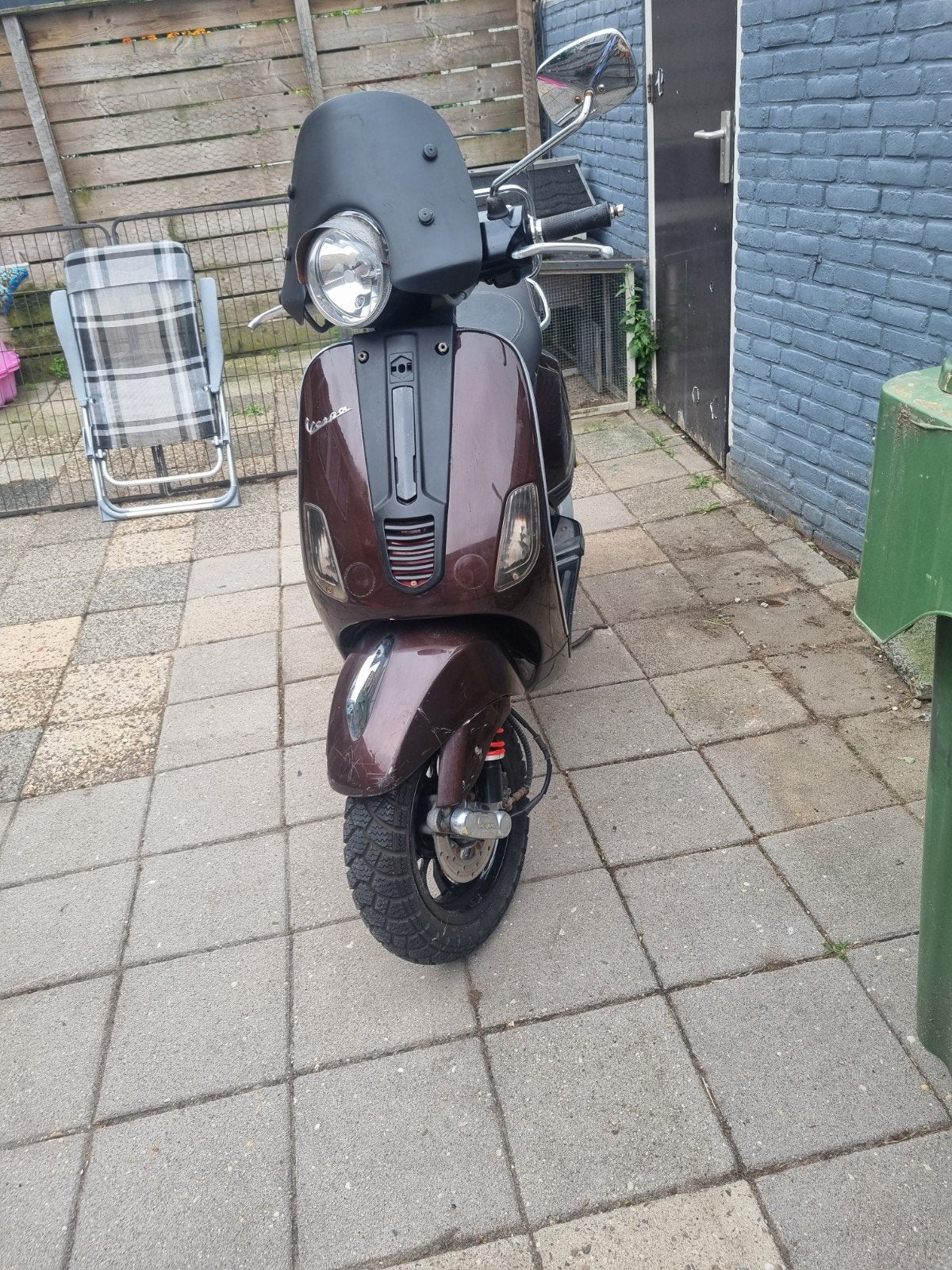 Leader 125cc vespa lx op Geel kenteken(bromscooter), Zo goed als nieuw, Benzine, Vespa LX, 125 cc