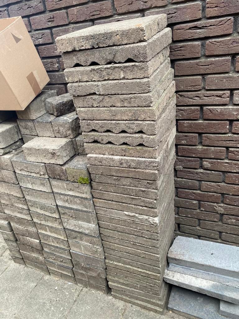 Stenen 30 x 30 GRATIS, Tuin en Terras, Tegels en Klinkers, Ophalen, Gebruikt, Overige materialen, Klinkers