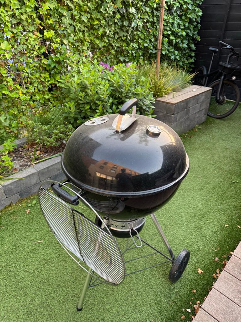 Weber Original Kettle 57cm Zwart, Tuin en Terras, Ophalen, Gebruikt