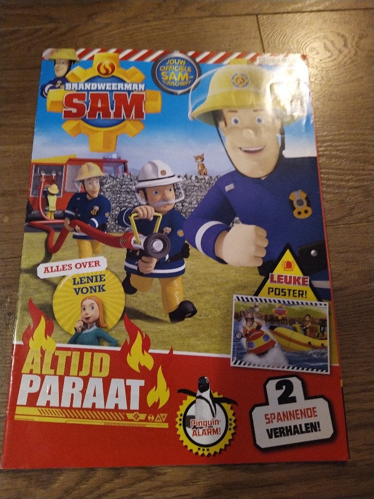 Tijdschrift Brandweerman Sam, Boeken, Ophalen of Verzenden, Gelezen