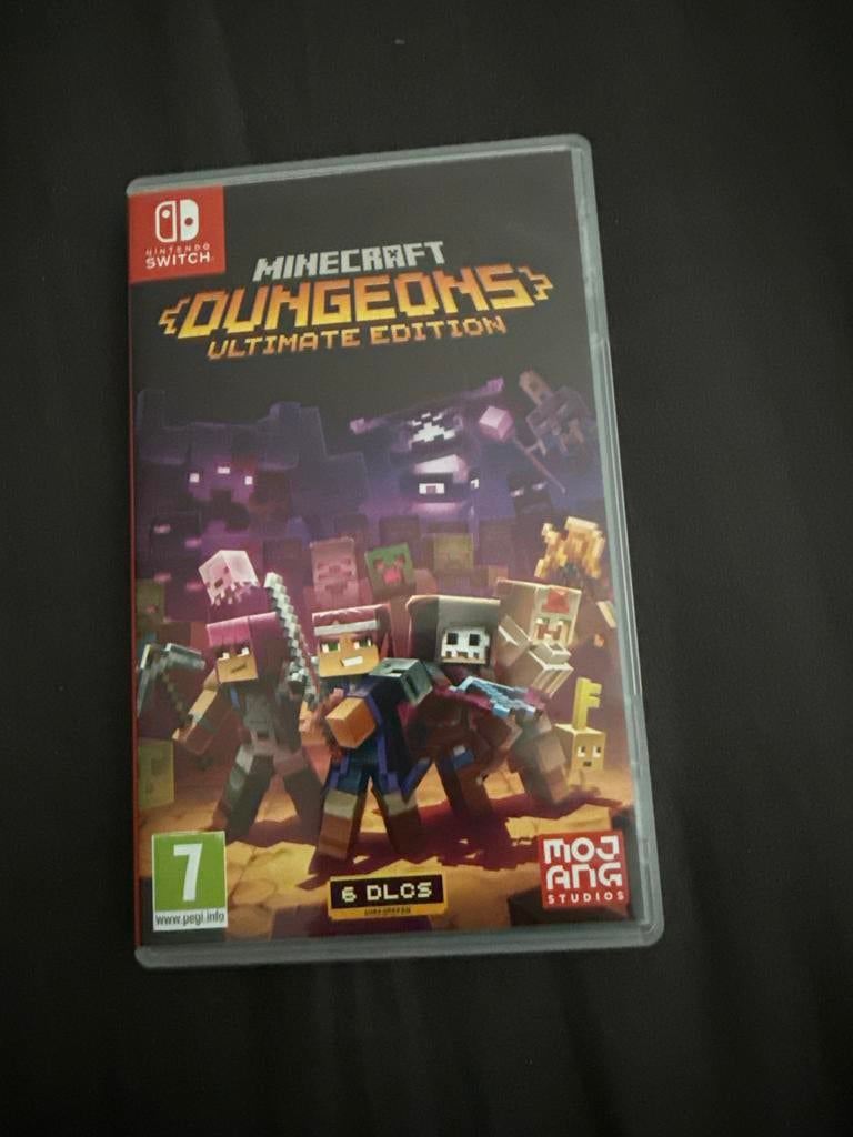 Minecraft Dungeons Ultimate Edition Nintendo Switch, Spelcomputers en Games, Avontuur en Actie, Eén computer, Ophalen of Verzenden