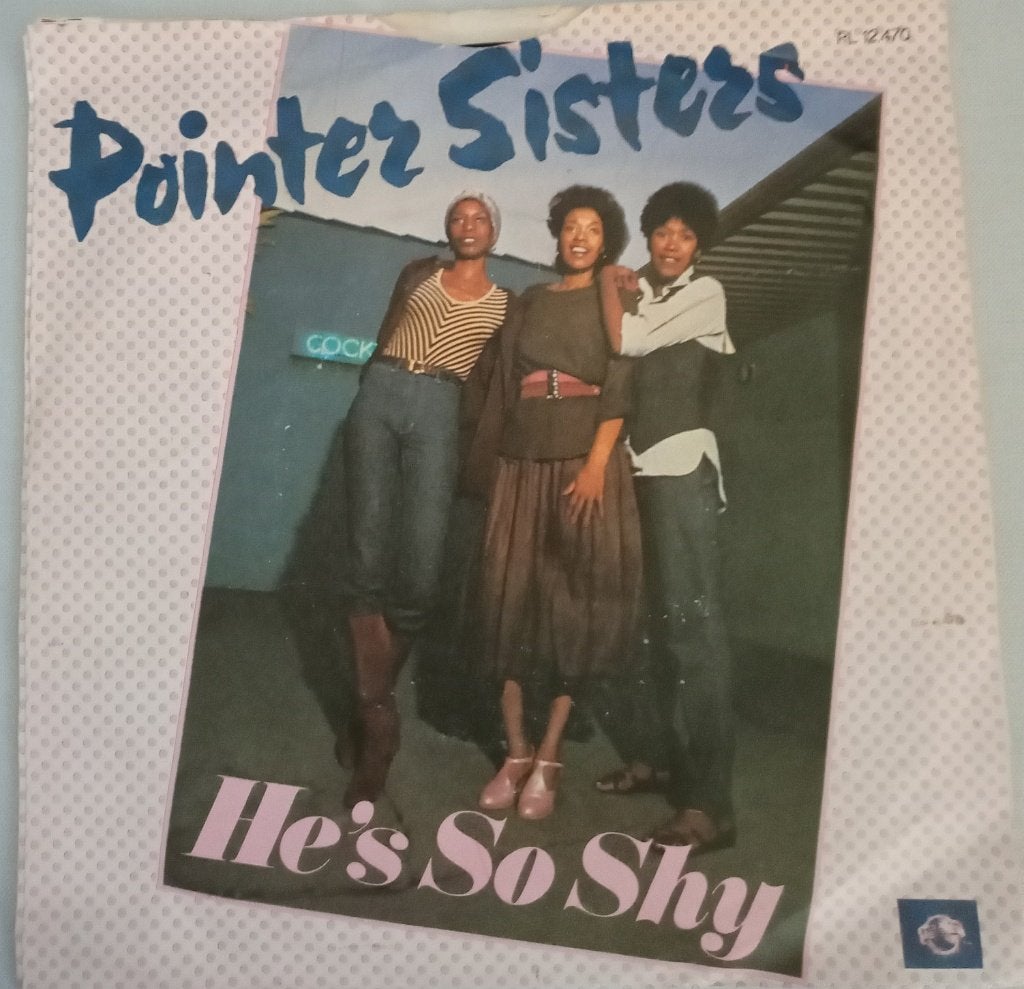 Single. Pointer Sisters ‎- He's so shy. VG+, Gebruikt, 7 inch, R&B en Soul, Fotohoes