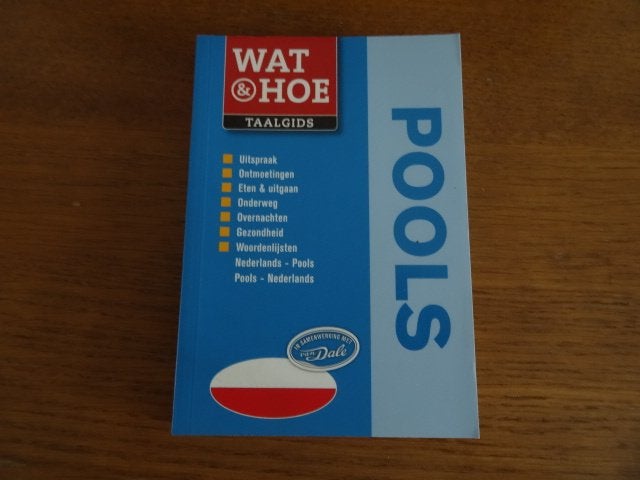 wat en hoe taalgids Pools, Boeken, Overige merken, Europa, Ophalen of Verzenden, Taalgids