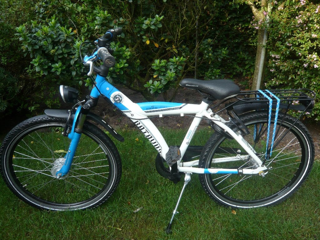 mooie 24"" aluminium batavus snake wit blauw, Ophalen, 24 inch, Batavus, Versnellingen