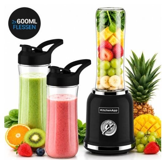 retro look smoothie maker - Nieuw, Witgoed en Apparatuur, Blenders, Ophalen of Verzenden, Nieuw, Blender to go