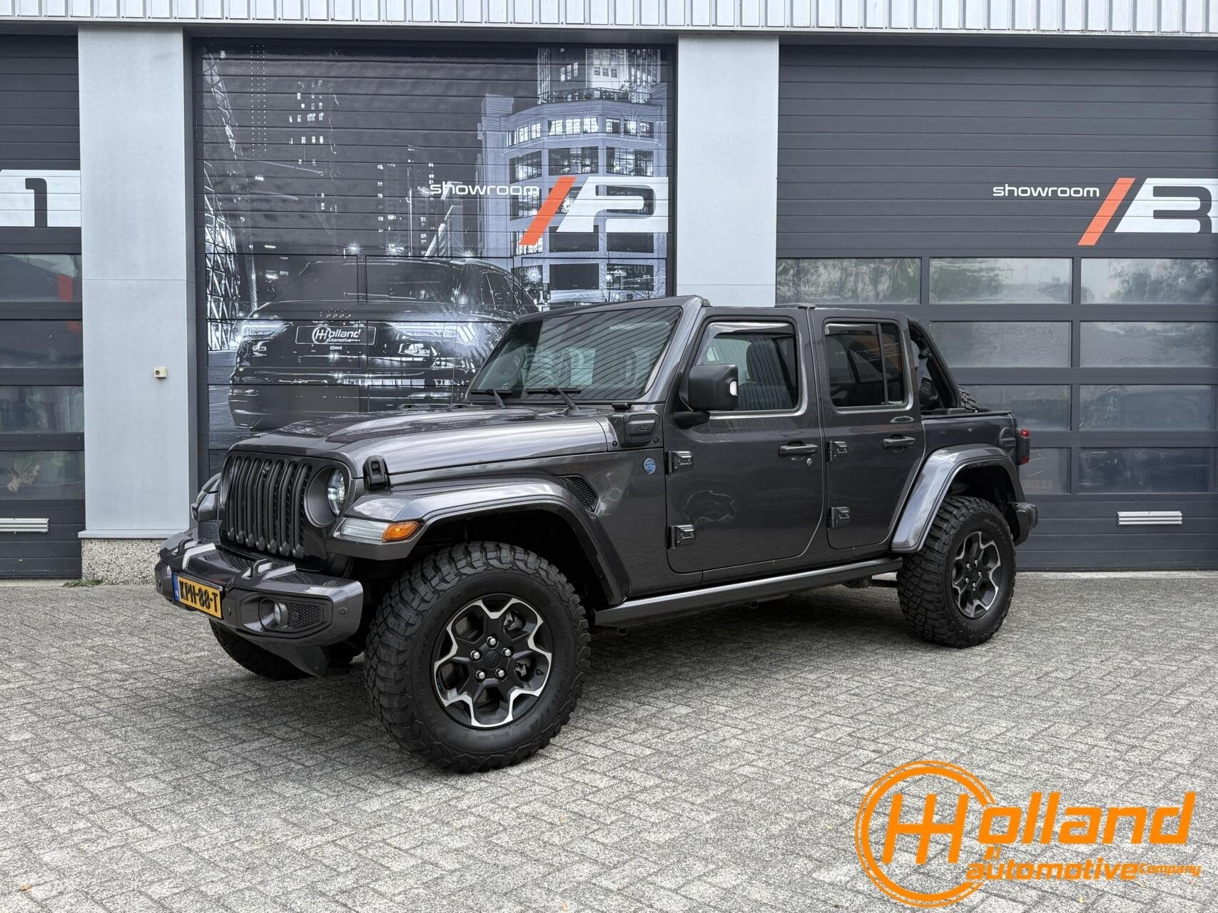 Jeep Wrangler Unlimited 4xe 380 Rubicon, Auto's, Automaat, 4 cilinders, 23 km/l, Leder