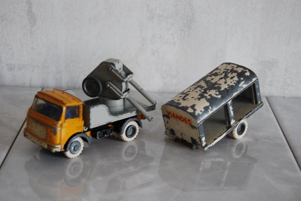 Berliet Gak 2x, Hobby en Vrije tijd, Modelauto's | 1:43, Ophalen of Verzenden, Gebruikt, Auto, Overige merken