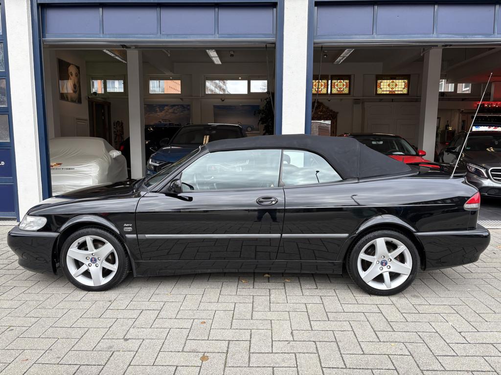 Saab 9-3 Cabrio 2.0 Turbo Aero 206 PK/TOPSTAAT (bj 2001), Gebruikt, 4 cilinders, Cabriolet, 1600 kg