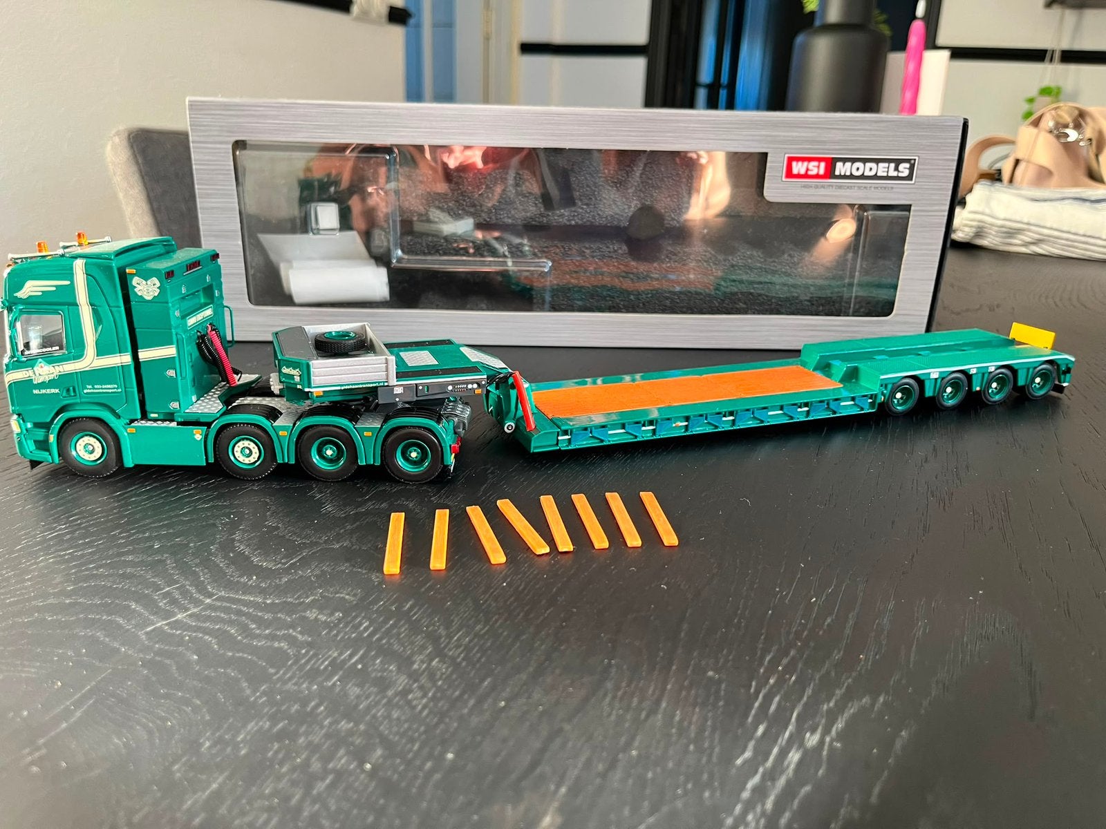 WSI G.L De haan Scania R, Ophalen of Verzenden, Zo goed als nieuw, Bus of Vrachtwagen, Wsi