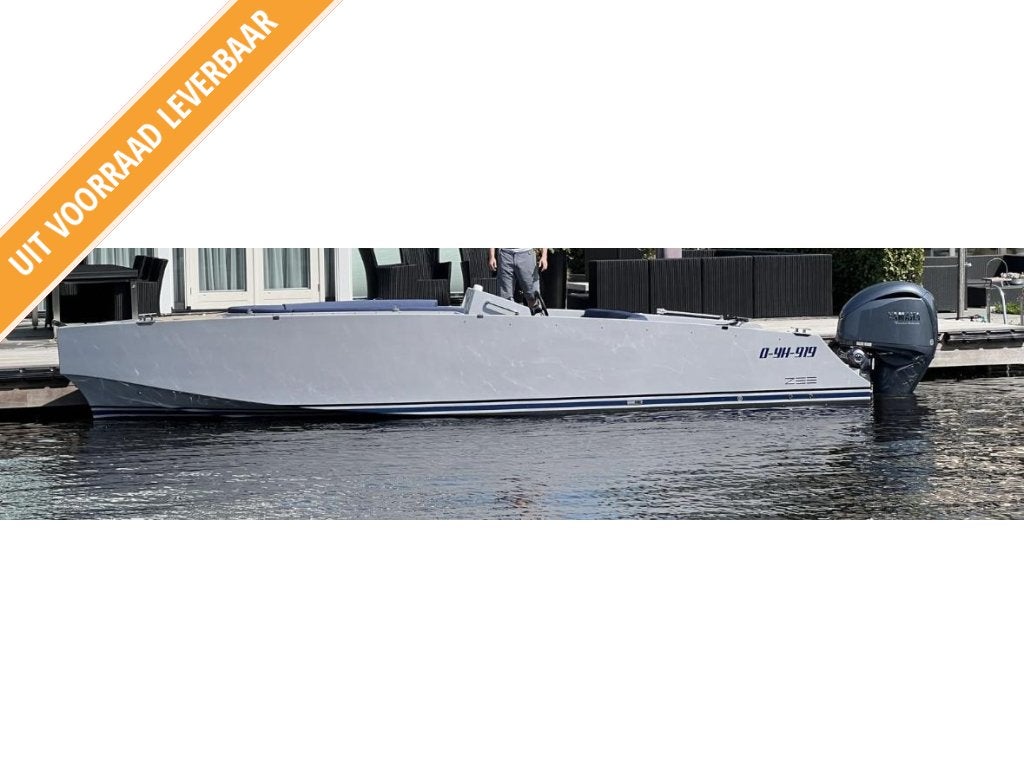 Zee GT800 met Yamaha F250NSB 2024 / 30 uur, Watersport en Boten, Motorboten en Motorjachten, Benzine, Buitenboordmotor, Tender