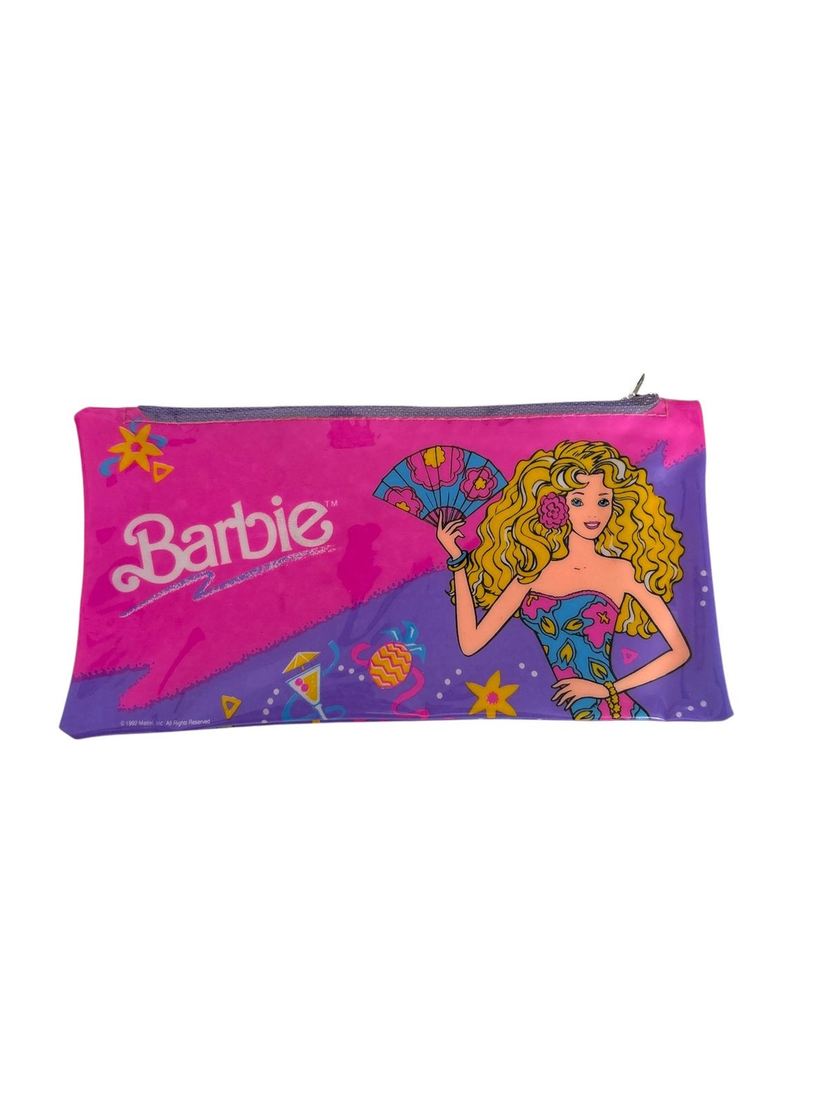 Vintage Barbie etui / toilettas – Mattel 1992, Ophalen of Verzenden, Gebruikt, Accessoires