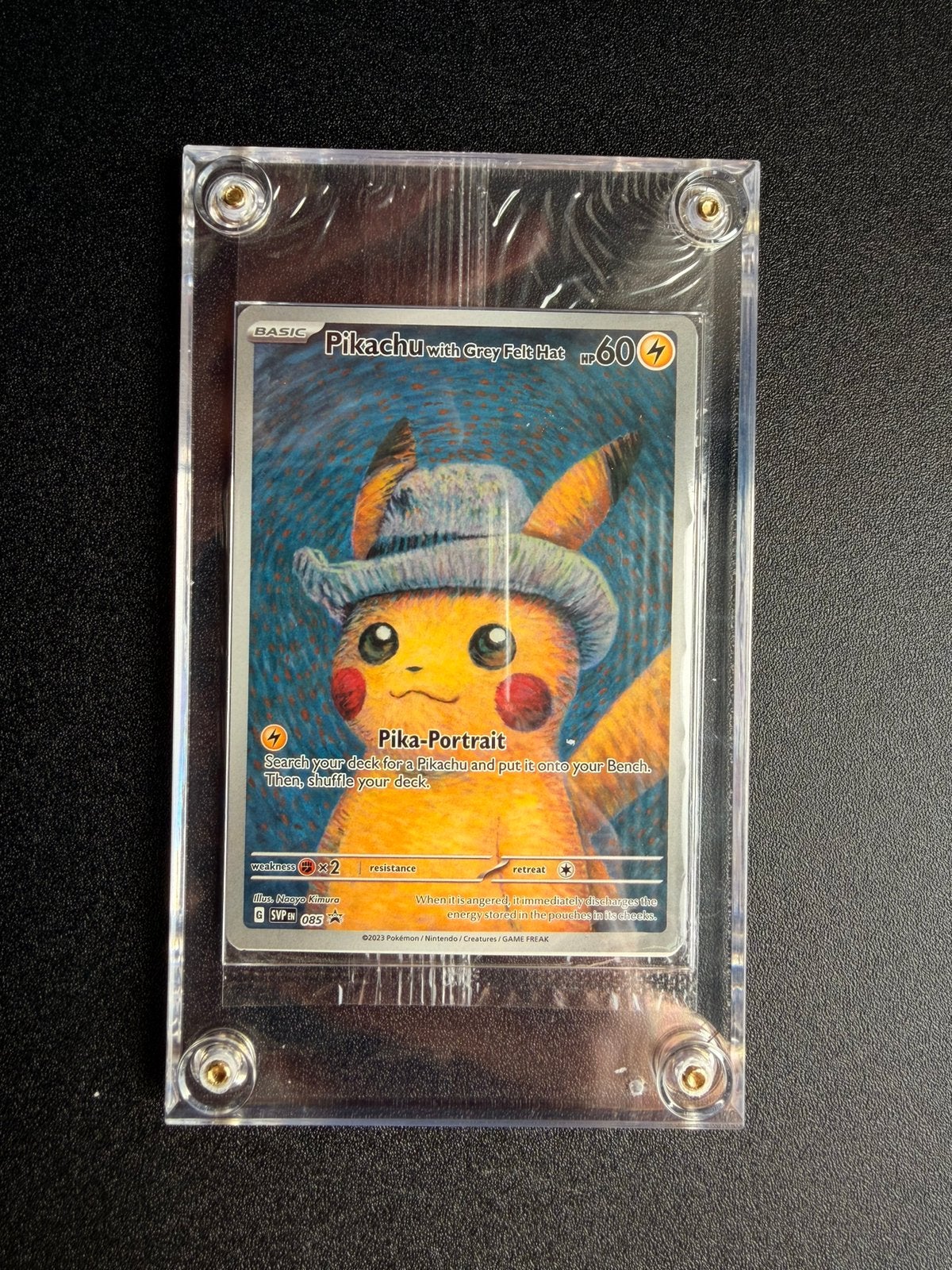 Van Gogh Pikachu / Pikachu with Grey Felt Hat SVP 085 Sealed, Ophalen, Nieuw