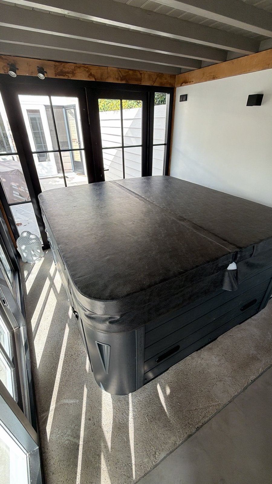 Luxe Passion Spas Pleasure Jacuzzi - Zo goed als nieuw, Ophalen, Zo goed als nieuw, Afdekzeil, Vast