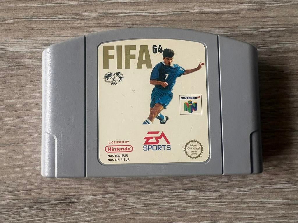 FIFA 64 voor de Nintendo 64., 1 speler, Ophalen of Verzenden, Sport, Vanaf 3 jaar