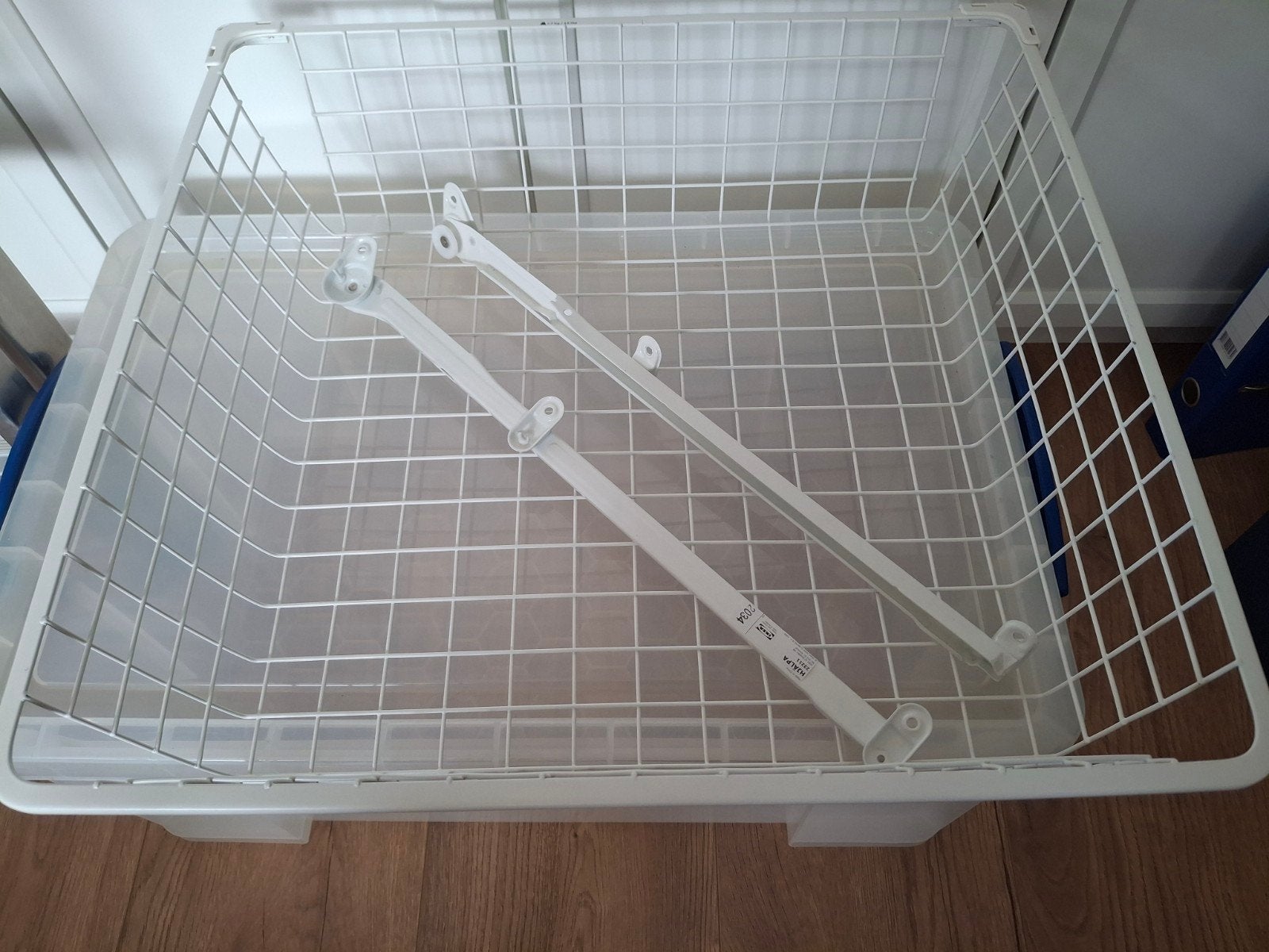 IKEA Hjalpa draadmand 60x55 wit, Ophalen, Zo goed als nieuw