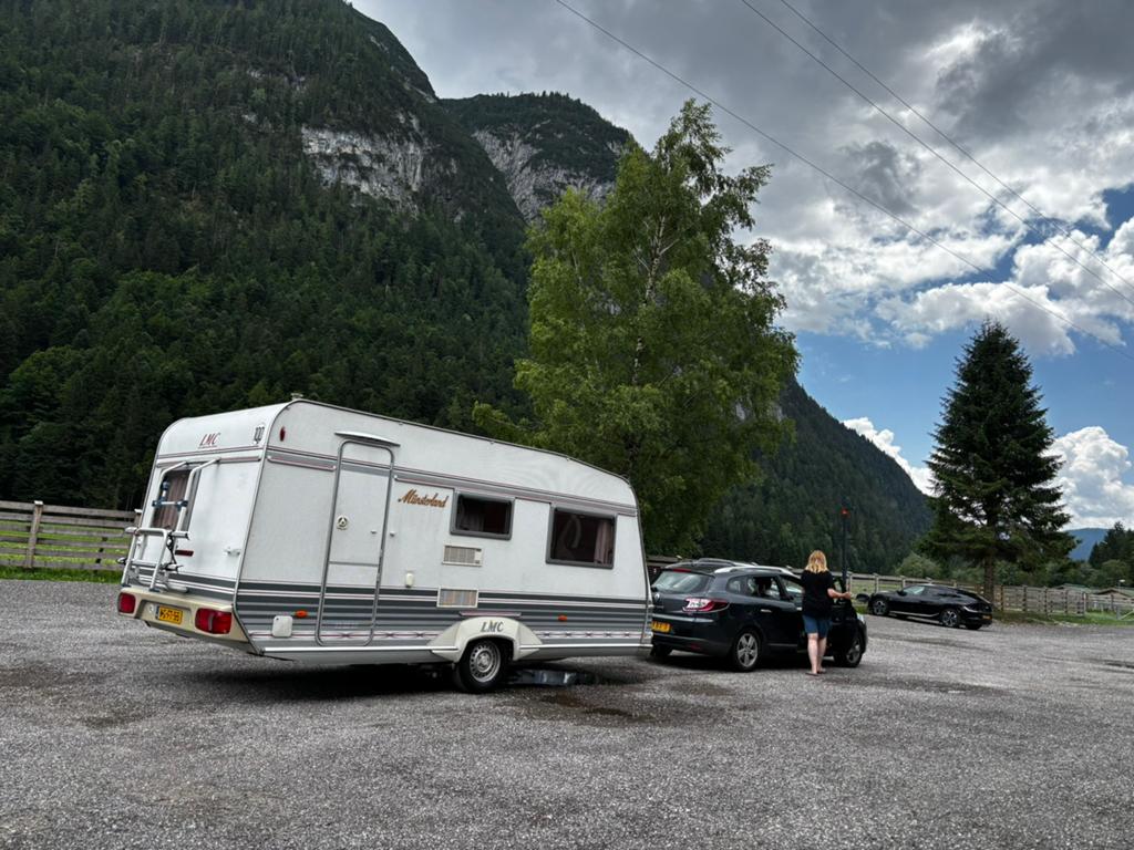 LMC Münsterland 490K1 met alles erop en eraan, Caravans en Kamperen, Caravans, Stabilisator, Treinzit, Particulier, 4 tot 5 meter