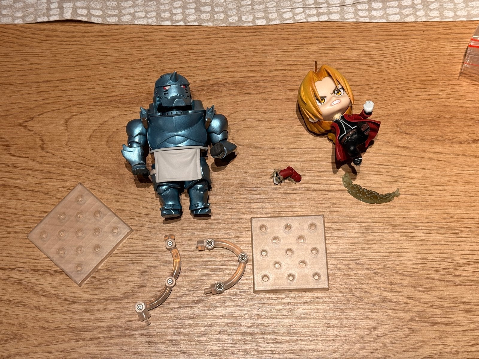 Fullmetal Alchemist Nendoroid Figuren - Edward & Alphonse, Ophalen of Verzenden, Zo goed als nieuw