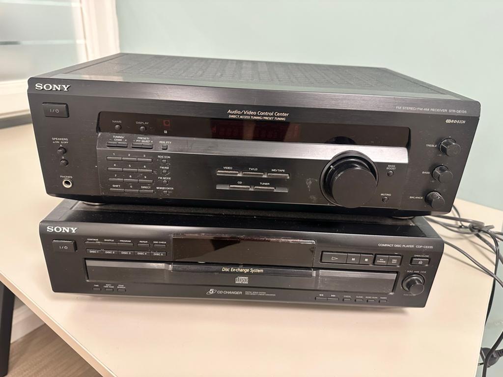 Sony Audio/Video Control Center met CD-wisselaar, Ophalen, Gebruikt