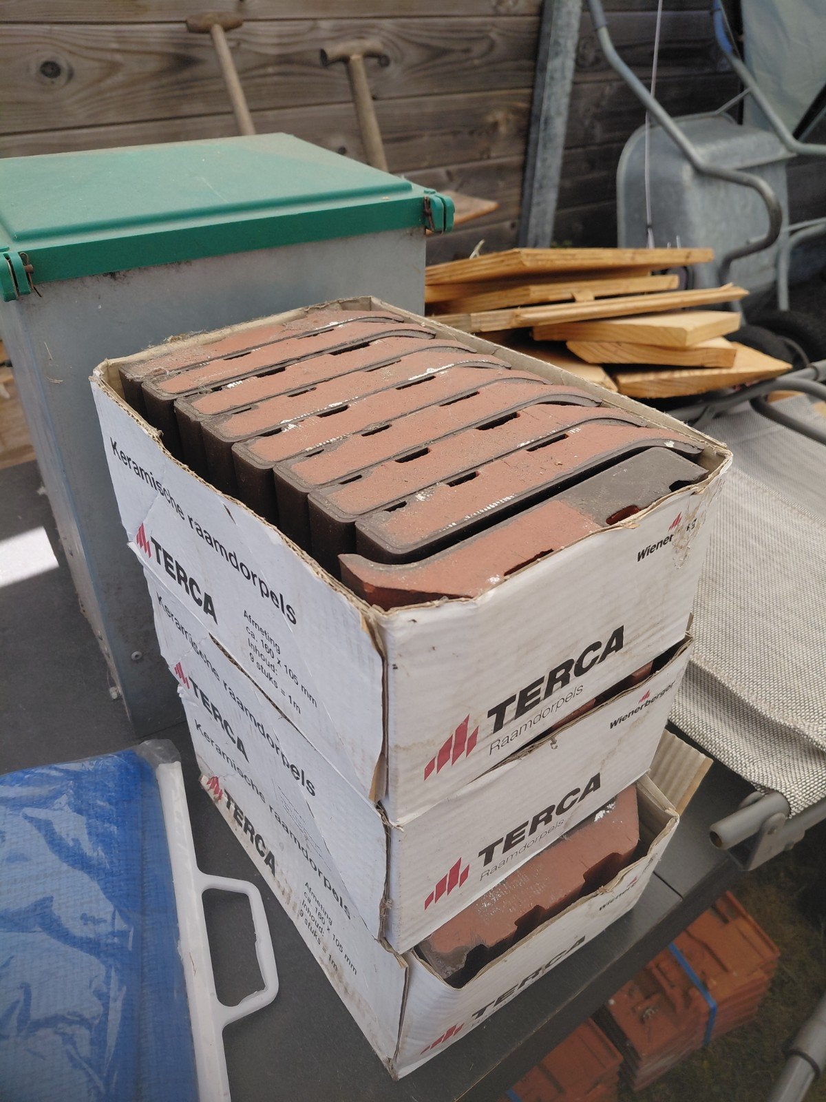 Keramische Raamdorpels - Terca Wienerberger, Steen of Klei, Nieuw, Ophalen of Verzenden, 15 m² of meer