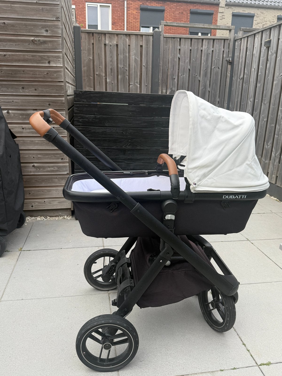 Dubatti kinderwagen (alles gewassen) incl. Meerijdzitje, Ophalen, Gebruikt, Kinderwagen, Overige merken